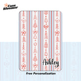 Cute Christmas Tree Blue Kindle Case, Kobo, Free Personalization